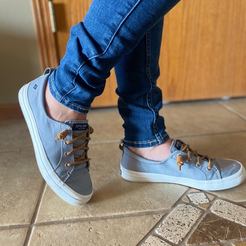 Grey Women’s Sperry Shoes